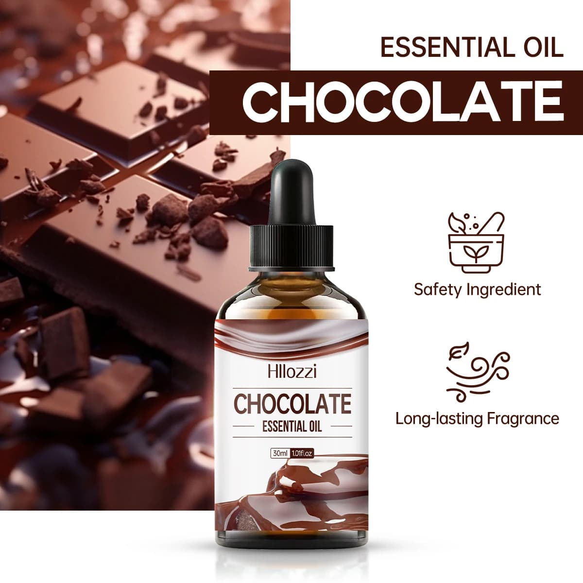 Huile essentielle de chocolat