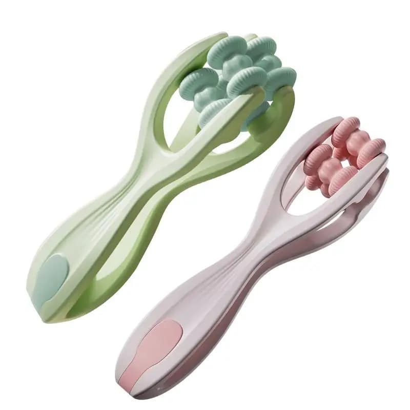 Rouleaux masseur de doigts Mini masseur d'articulations de doigts avec poignée élastique pour la Circulation sanguine des doigts et outils de Relaxation musculaire