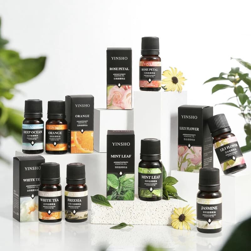 Plante à base de plantes aromathérapie huile essentielle café bois de santal bois arôme vanille Rose bougie humidificateur aromathérapie huile essentielle