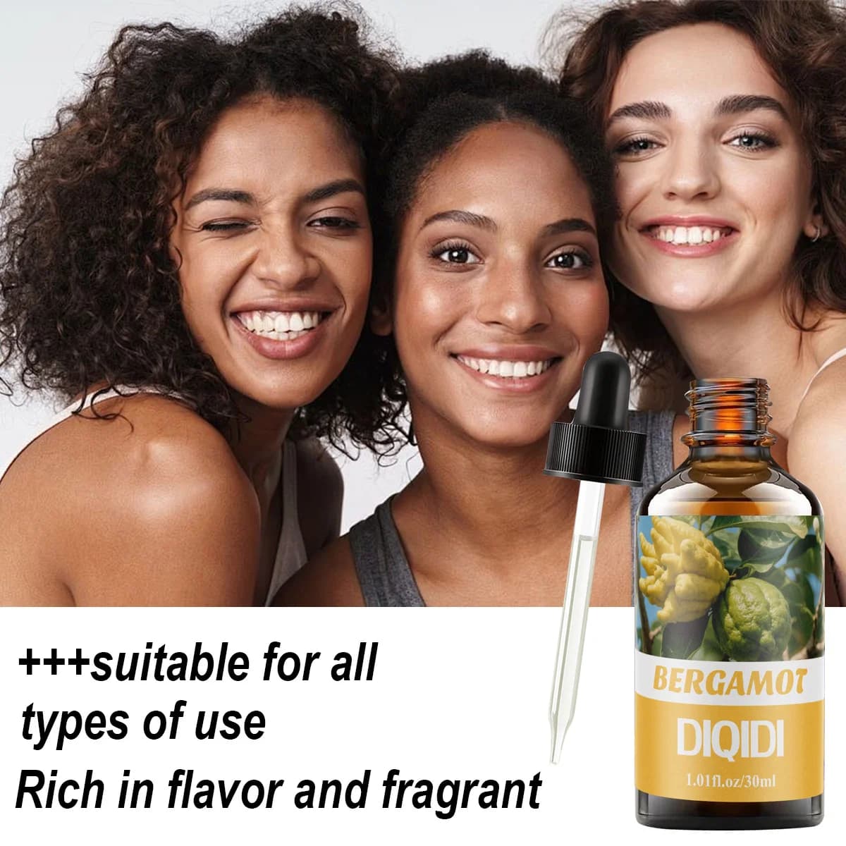 Huile essentielle de bergamote, huile essentielle composée de haute qualité, huile de parfum domestique, parfum longue durée, diffuseur, humidificateur,