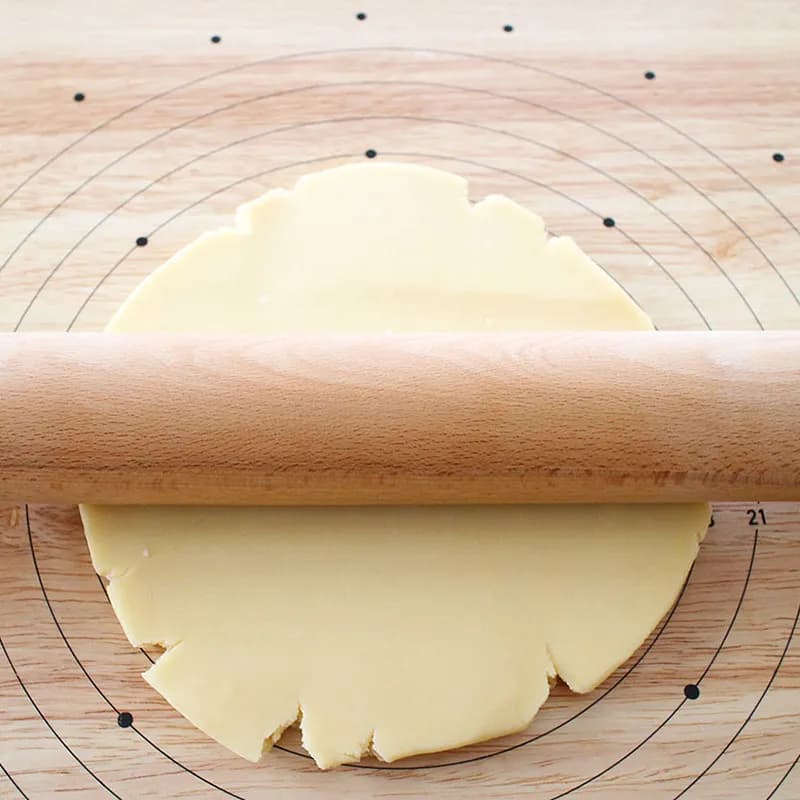 Rouleau à pâtisserie en bois, outil de cuisine pour la pâtisserie, accessoire ménager pour la préparation de pâtisseries