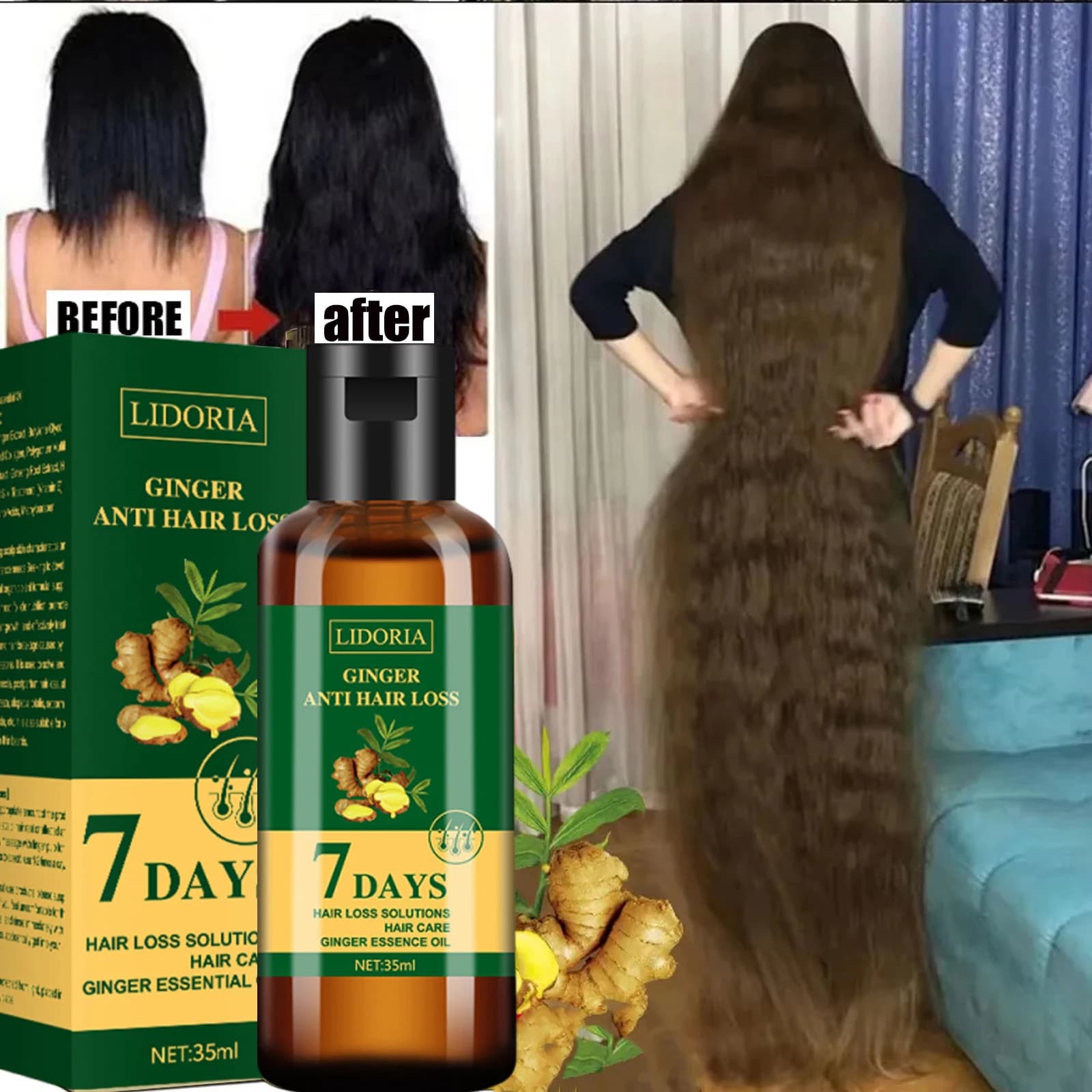 Sérum de croissance des cheveux