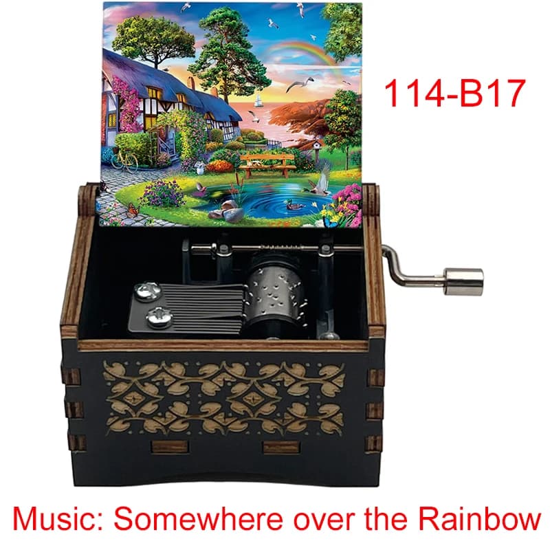 OZ Interlude Song « Over the Rainbow » – Boîte à musique adaptée de 14 secondes à 18 notes