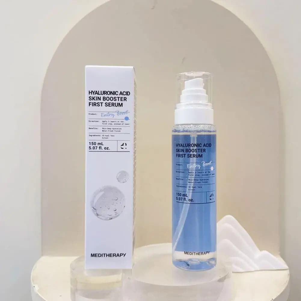 Sérum Booster Cutané Meditherapy : Hydratation Profonde, Réparation de la Barrière Cutanée, Anti-Sécheresse, Apaise les Rougeurs et la Sensibilité