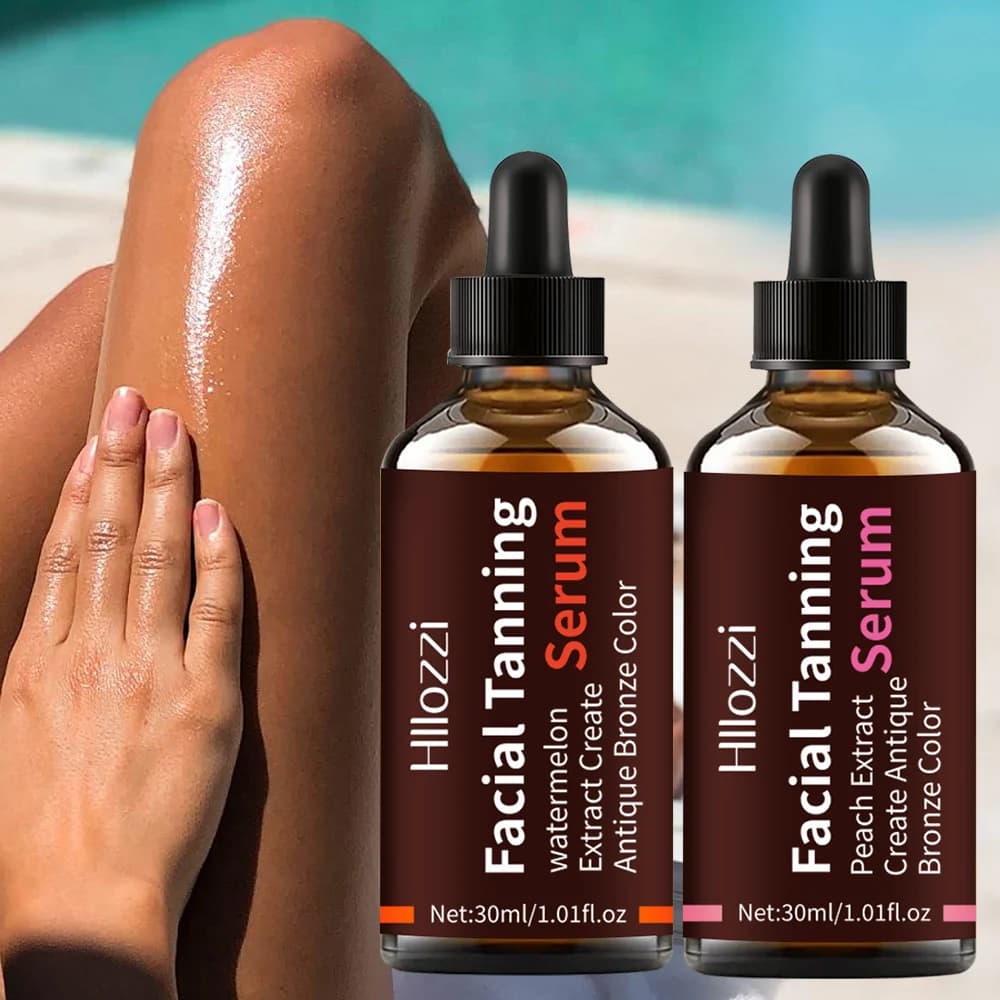 gouttes de bronzage, gouttes de bronzer, hydrate et hydrate, peuvent être bronzées rapidement, nouveaux arrivages d'été et tans pour longtemps,