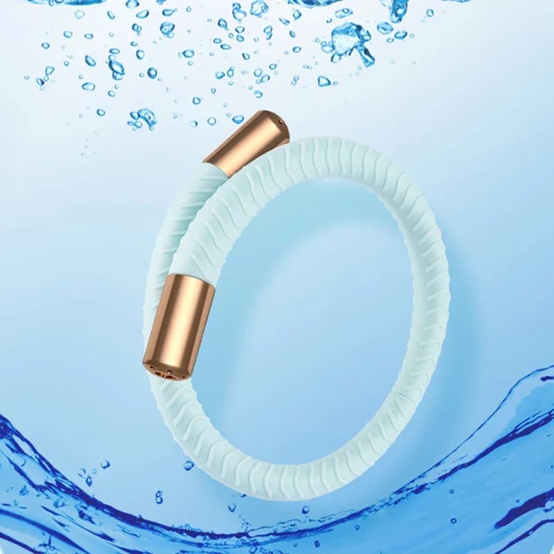 Bracelet anti-moustiques naturel à l'huile essentielle pour enfants et adultes, protection longue durée pour les voyages en plein air et le camping