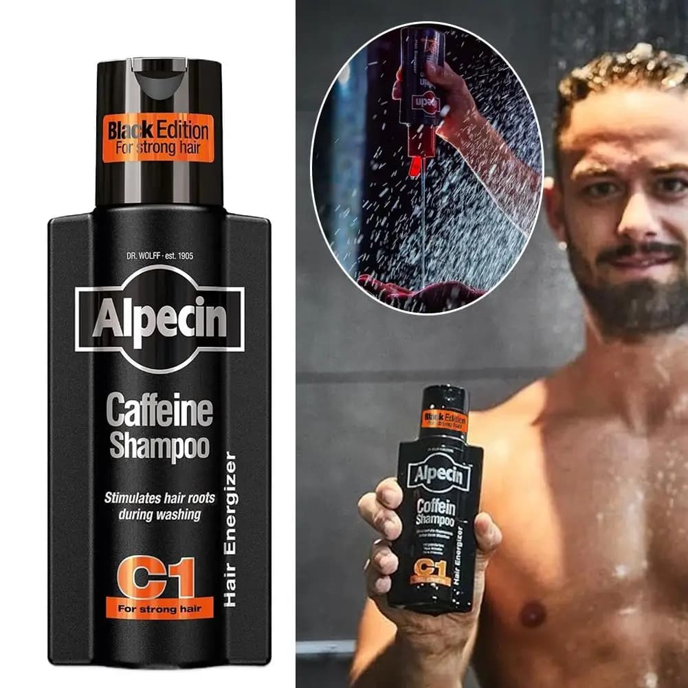 Shampooing nourrissant à la caféine de Allemagne, contrôle du sébum, anti-chute, après-shampooing sans silicone, soin capillaire volumisant anti-pelliculaire sans huile