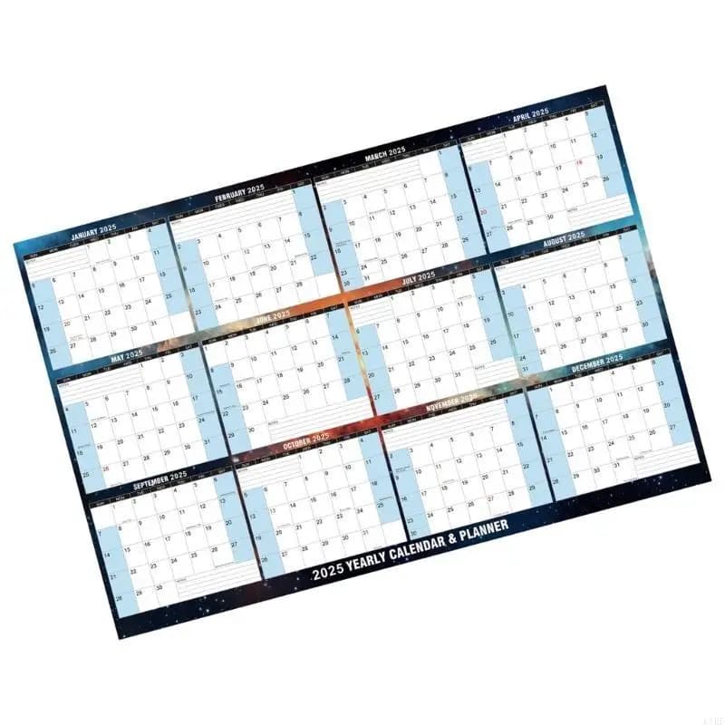 2025 Année complète pour voir le planificateur du calendrier 2025