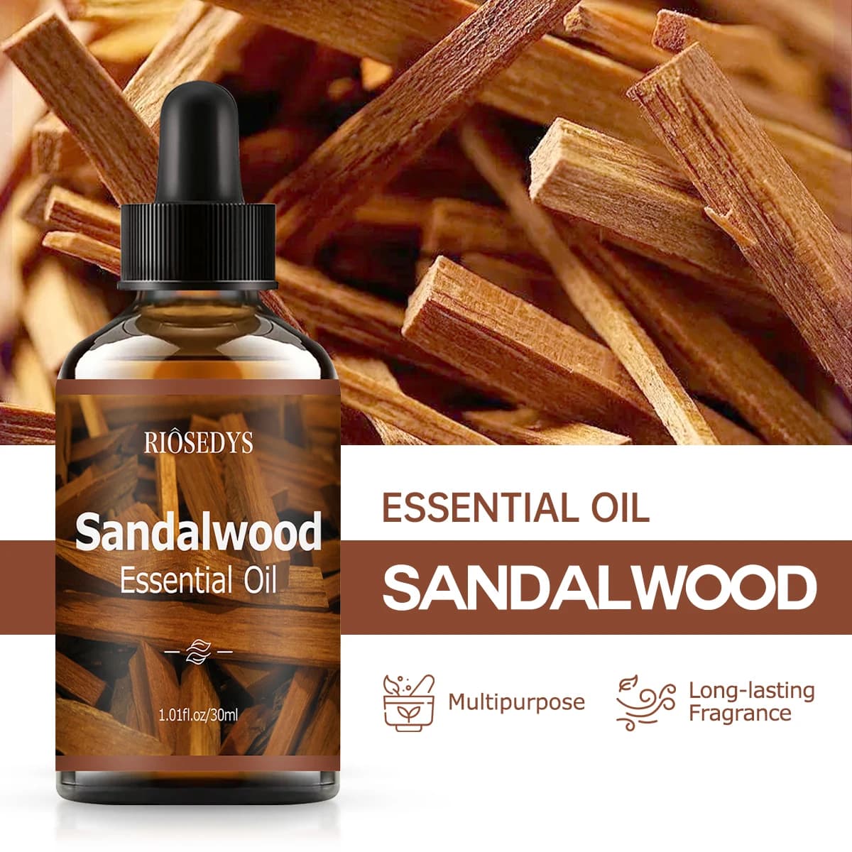 Huile essentielle de bois de santal