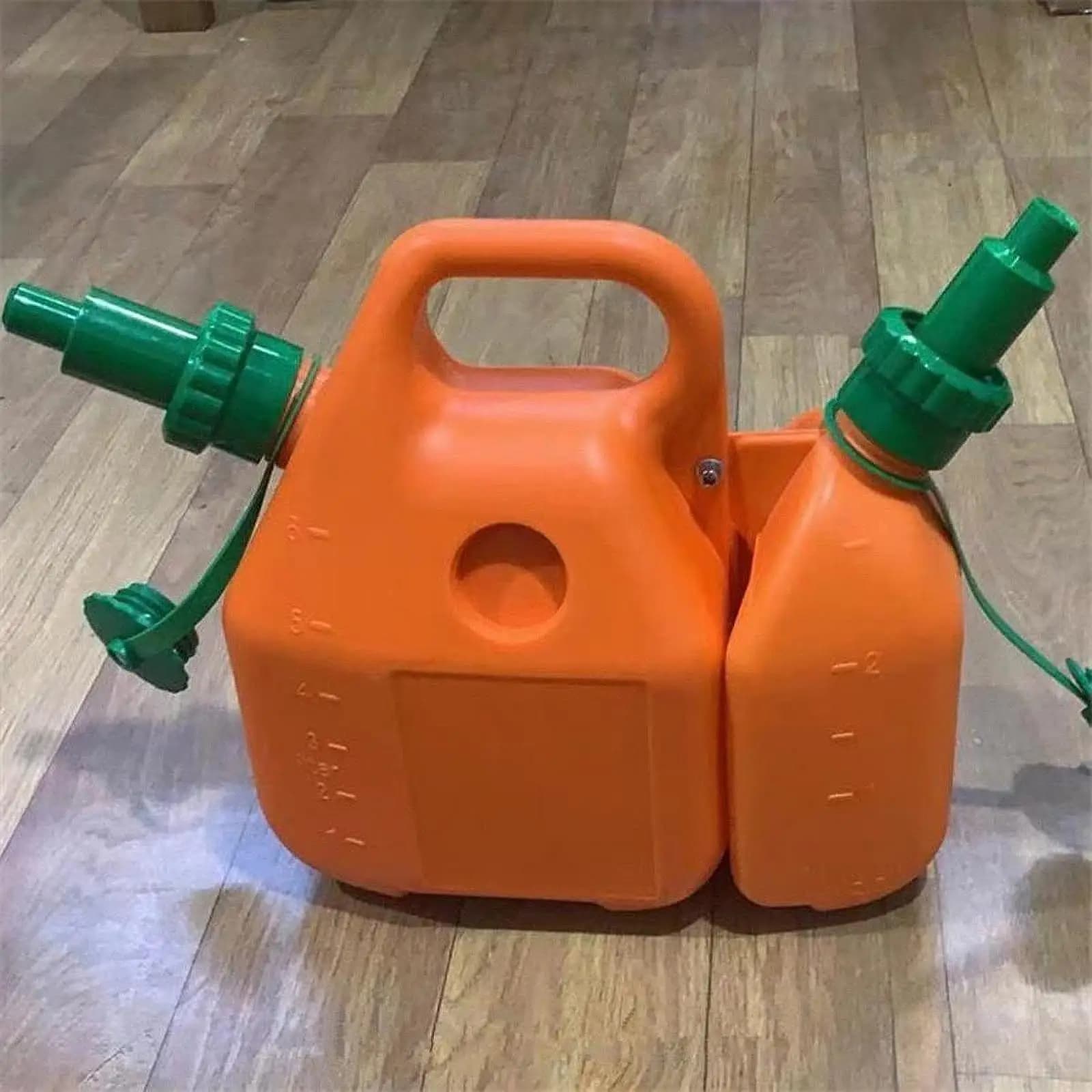 Conteneur de carburant pour scie et tondeuse, bidon Assad, moteur 2 temps, 6 L, or