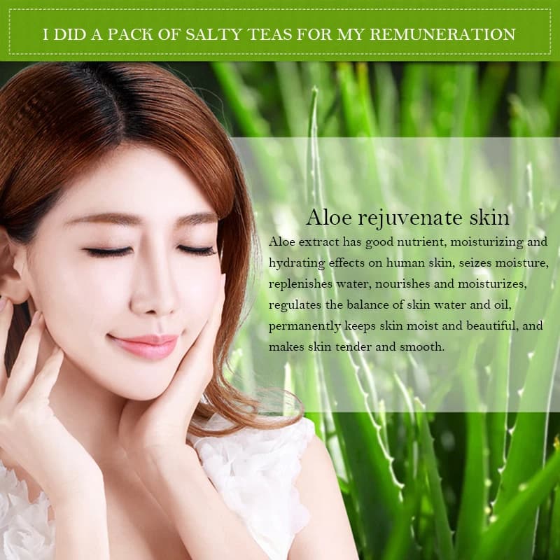 10 pièces plante naturelle masque Facial hydratant contrôle de l'huile Anti-âge fruits Aloe feuille coréenne