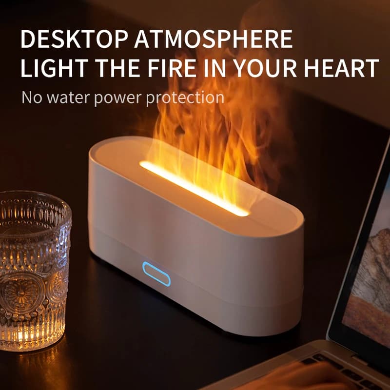 Humidificateur diffuseur de flamme 160ml