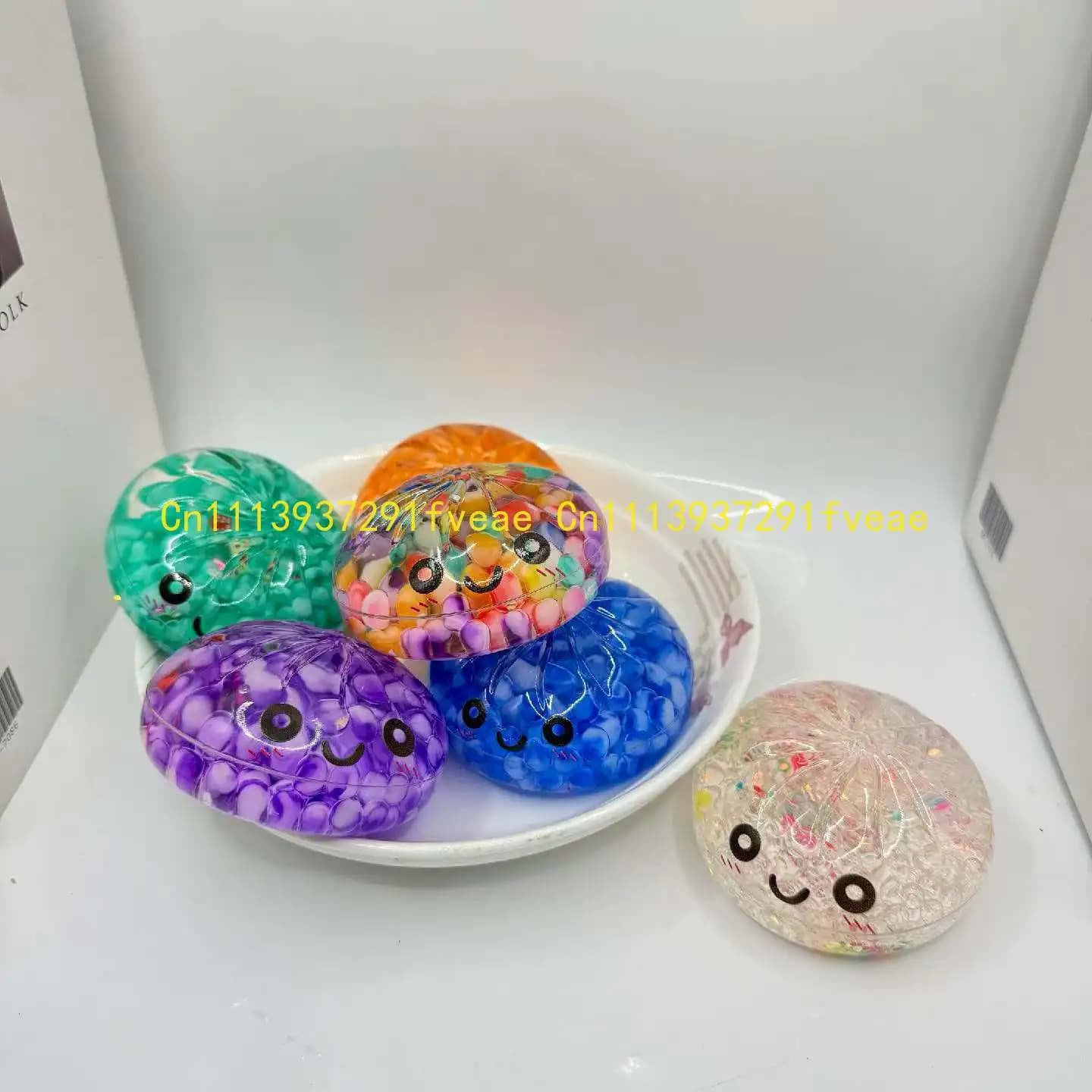 Nouveau : Boule à bulles tendance : Jouet fluide à presser esthétique