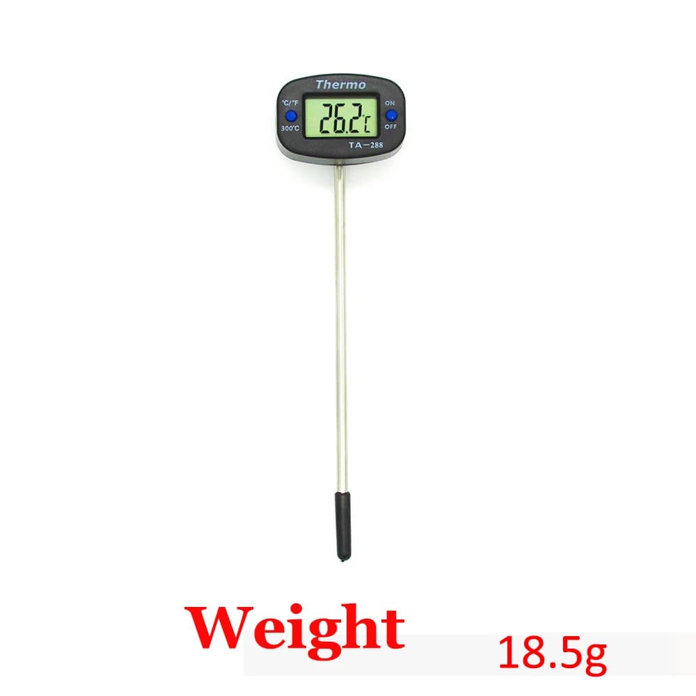 50 ° C à 300 ° C (-58 ° F à 572 ° F) thermomètre alimentaire numérique sonde four BBQ huile frite jauge de température