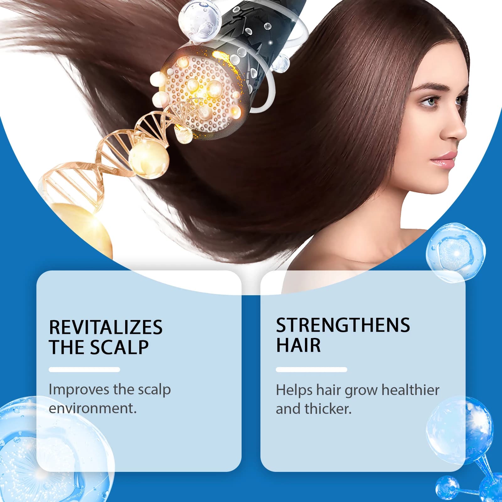 Huile de croissance des cheveux au gingembre, nourrissante, renforce les racines des cheveux, traitement du cuir chevelu, sérum de perte de cheveux, soin hydratant, rouleau d'essence