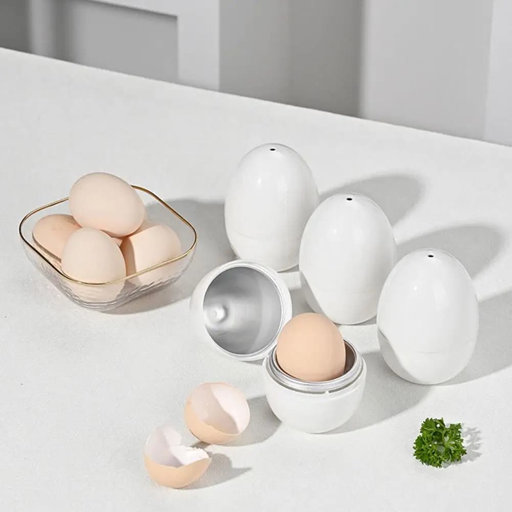 Cuiseur à vapeur pour micro-ondes, cuiseur facile et rapide de 5 Minutes durs ou douces, outils de cuisine, capacité pour 4 œufs
