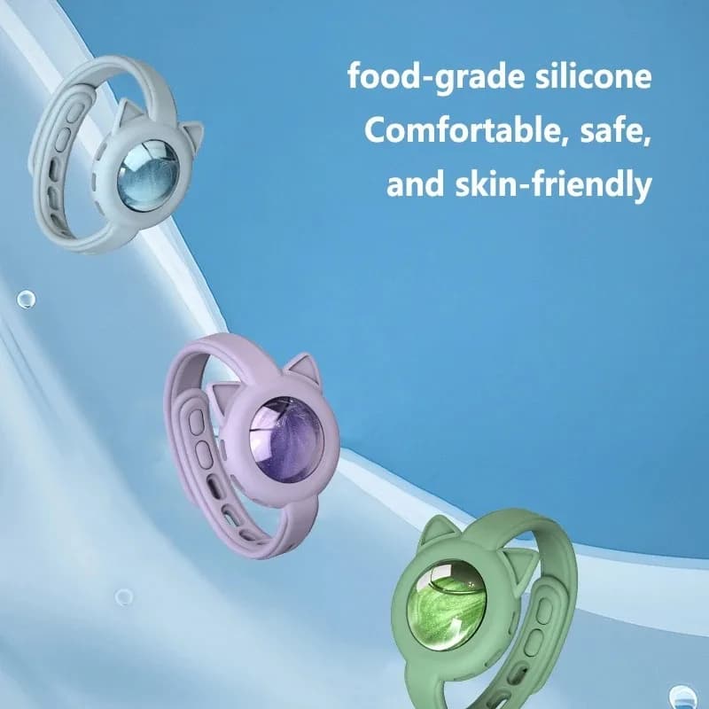 Bracelet anti-moustiques à l'huile essentielle végétale, portable pour le camping en extérieur, contrôle des insectes pour l'été