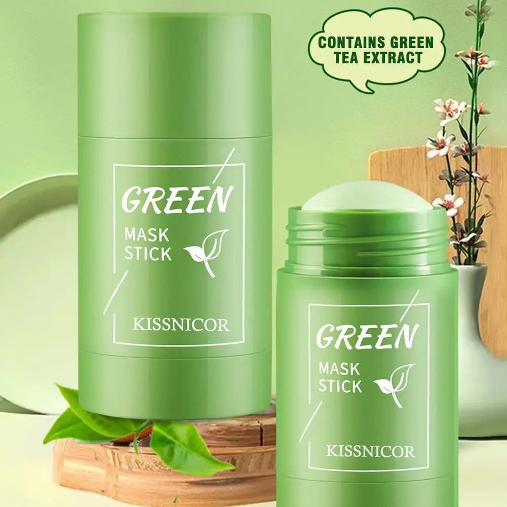 Masque au thé vert pour le visage