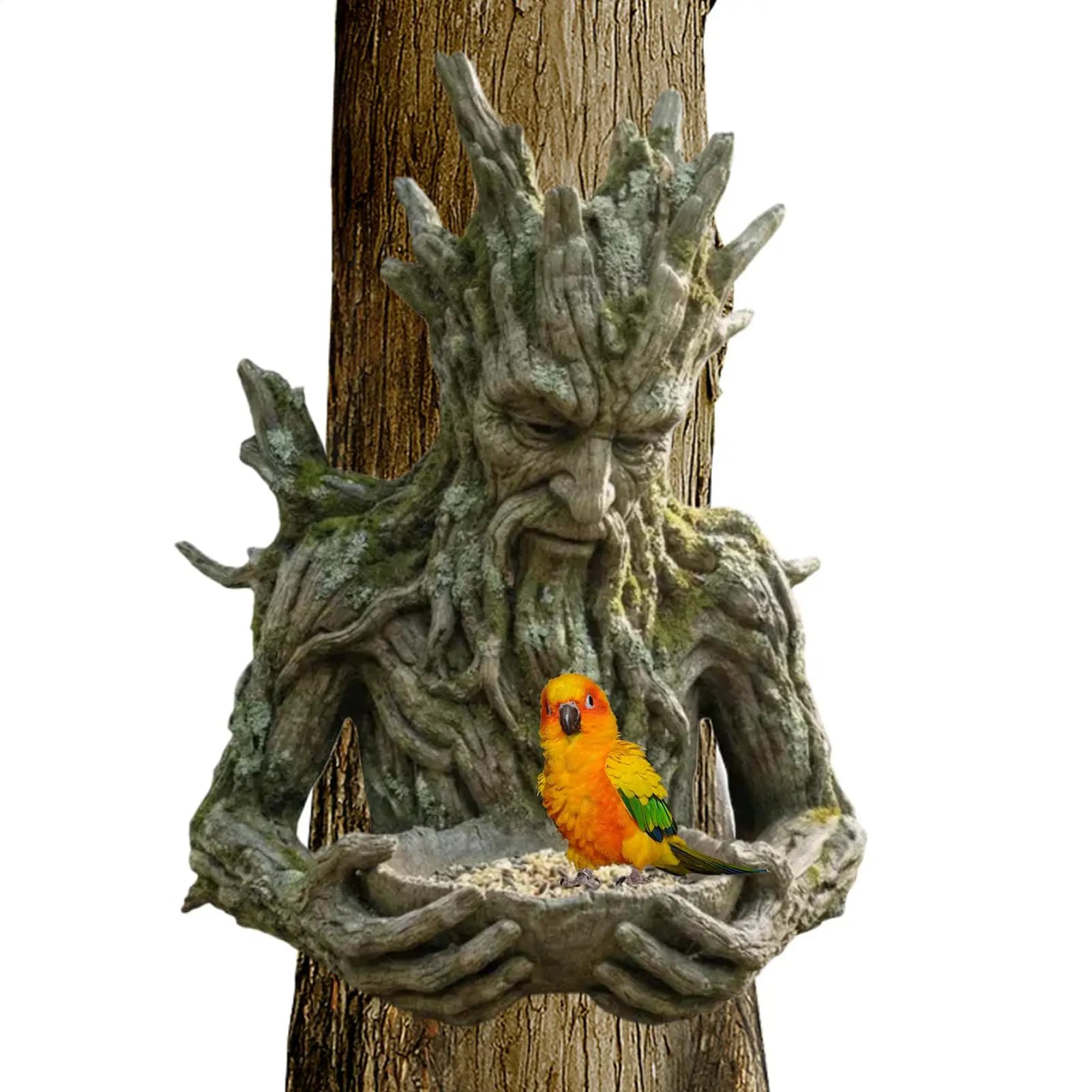 Mangeoire à oiseaux d'extérieur moderne