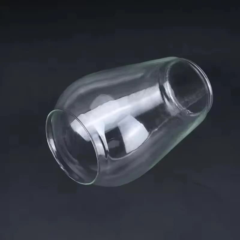 Lampe à huile en verre pour cheminée