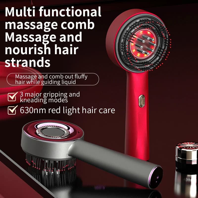 Peigne de Massage électrique à vibrations