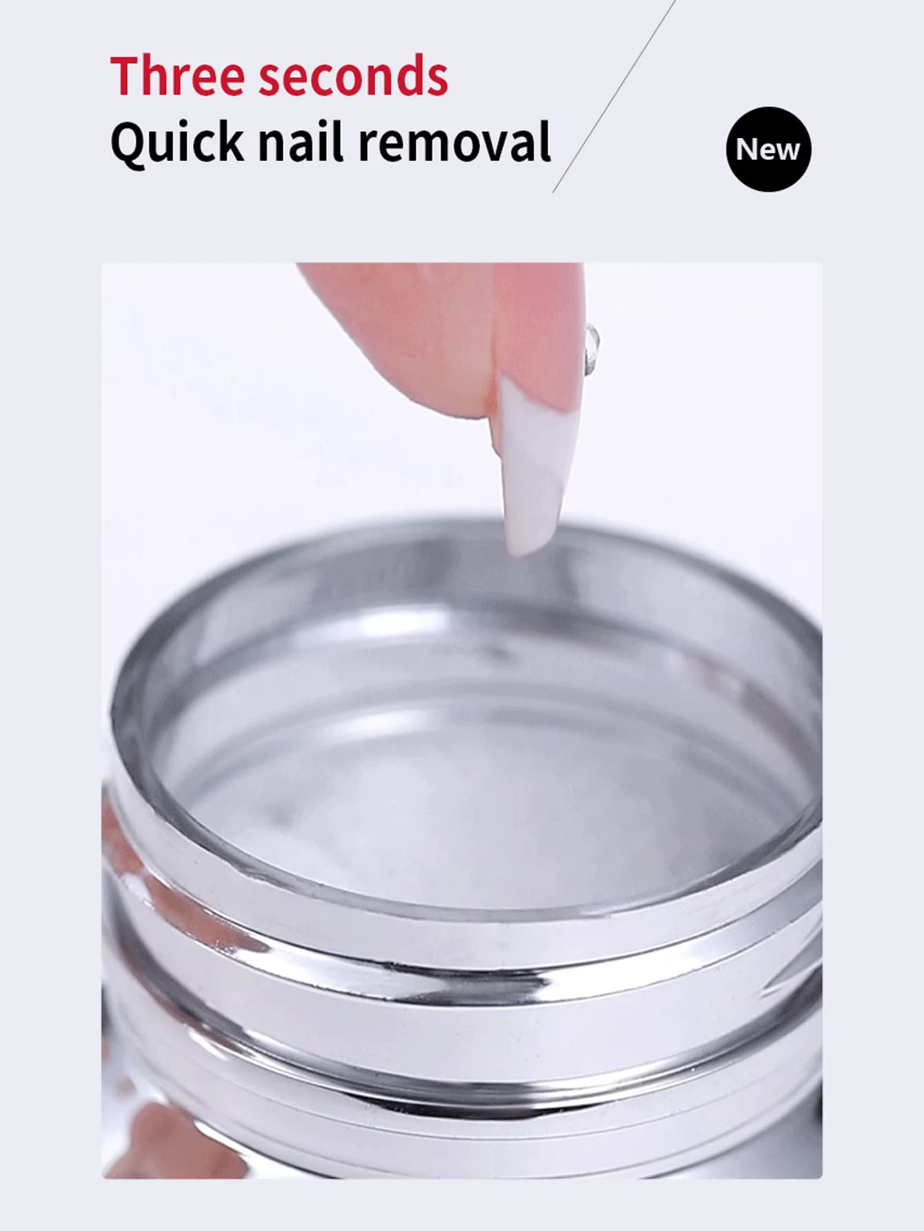 Dissolvant de vernis à ongles Gel magique rapide