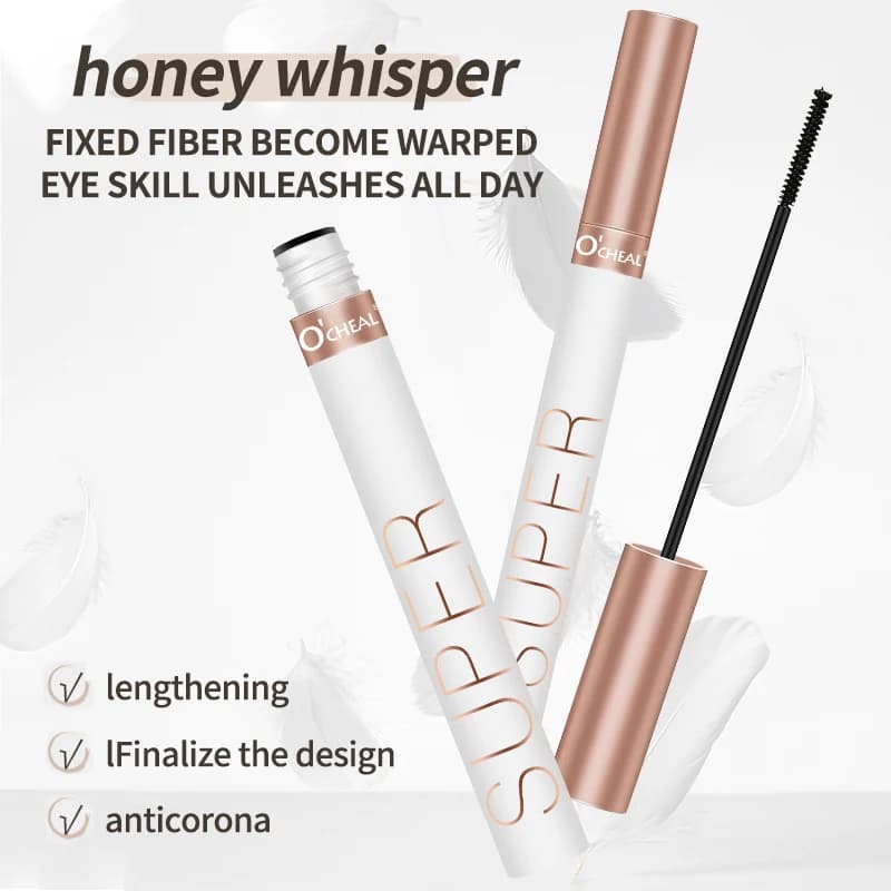 O'cheal Mascara noir cils brosse à cils 3D soie épais Curling allonge les yeux cils beauté maquillage cosmétiques Extension Mascara