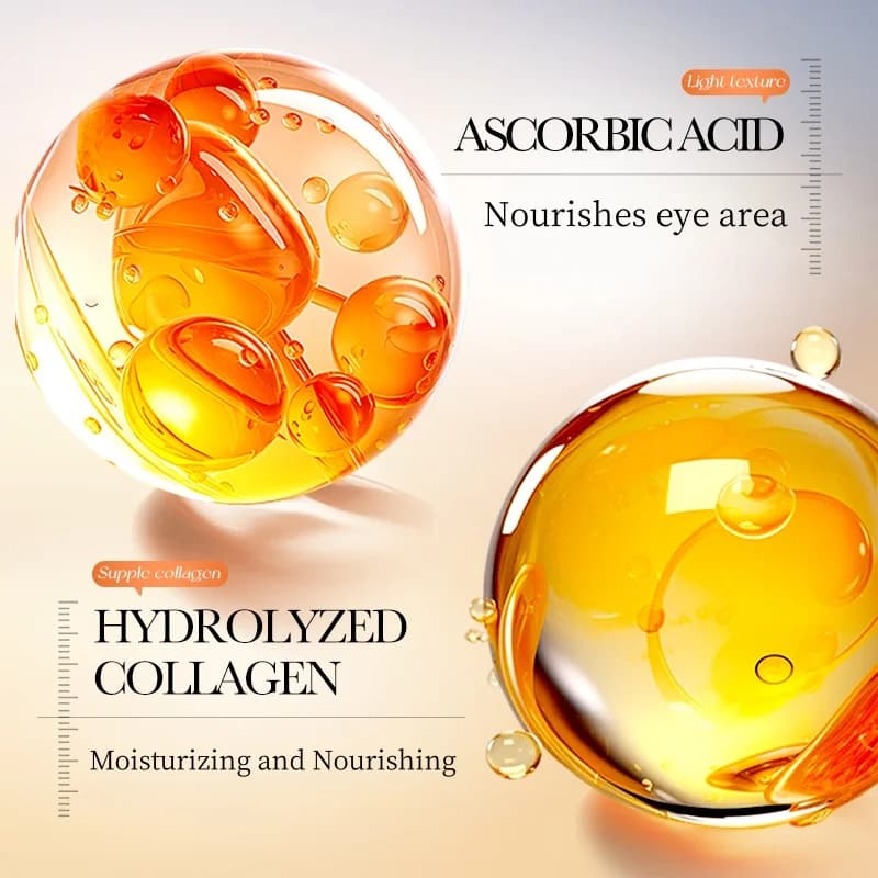 Masque pour les yeux hydratant au collagène et à la vitamine C