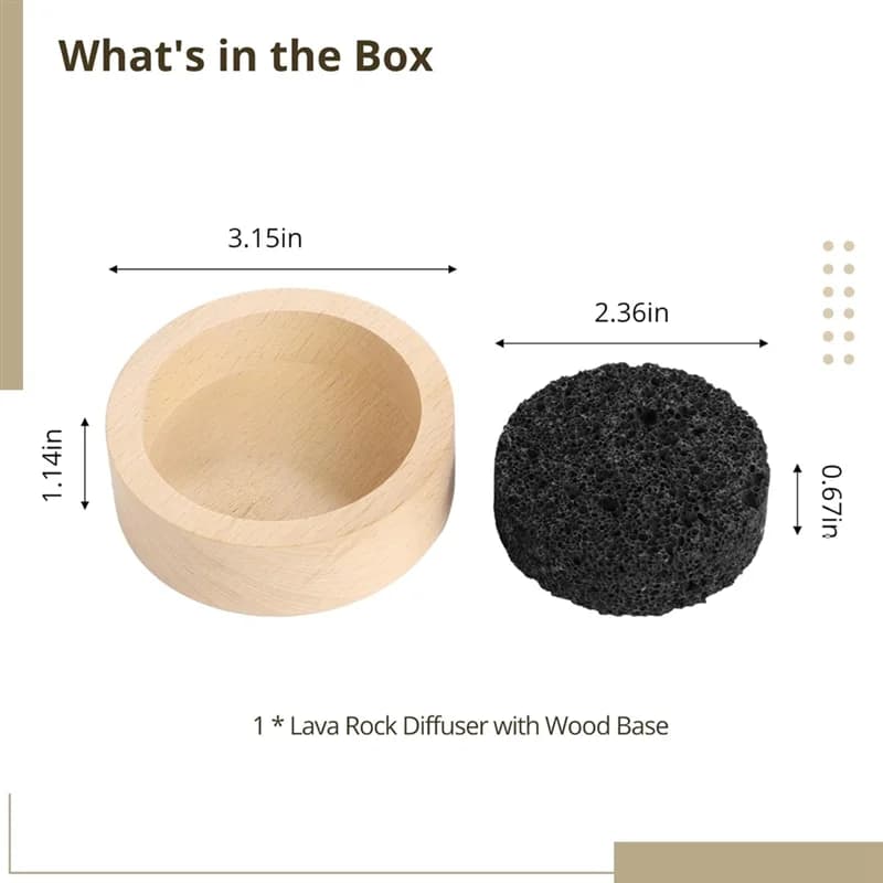 B08B-Lava pierre diffuseur lave roche absorbe les huiles essentielles pour Sauna, bureau, chambre à coucher, salle de bain pour la maison, bureaux, Yoga, Sauna