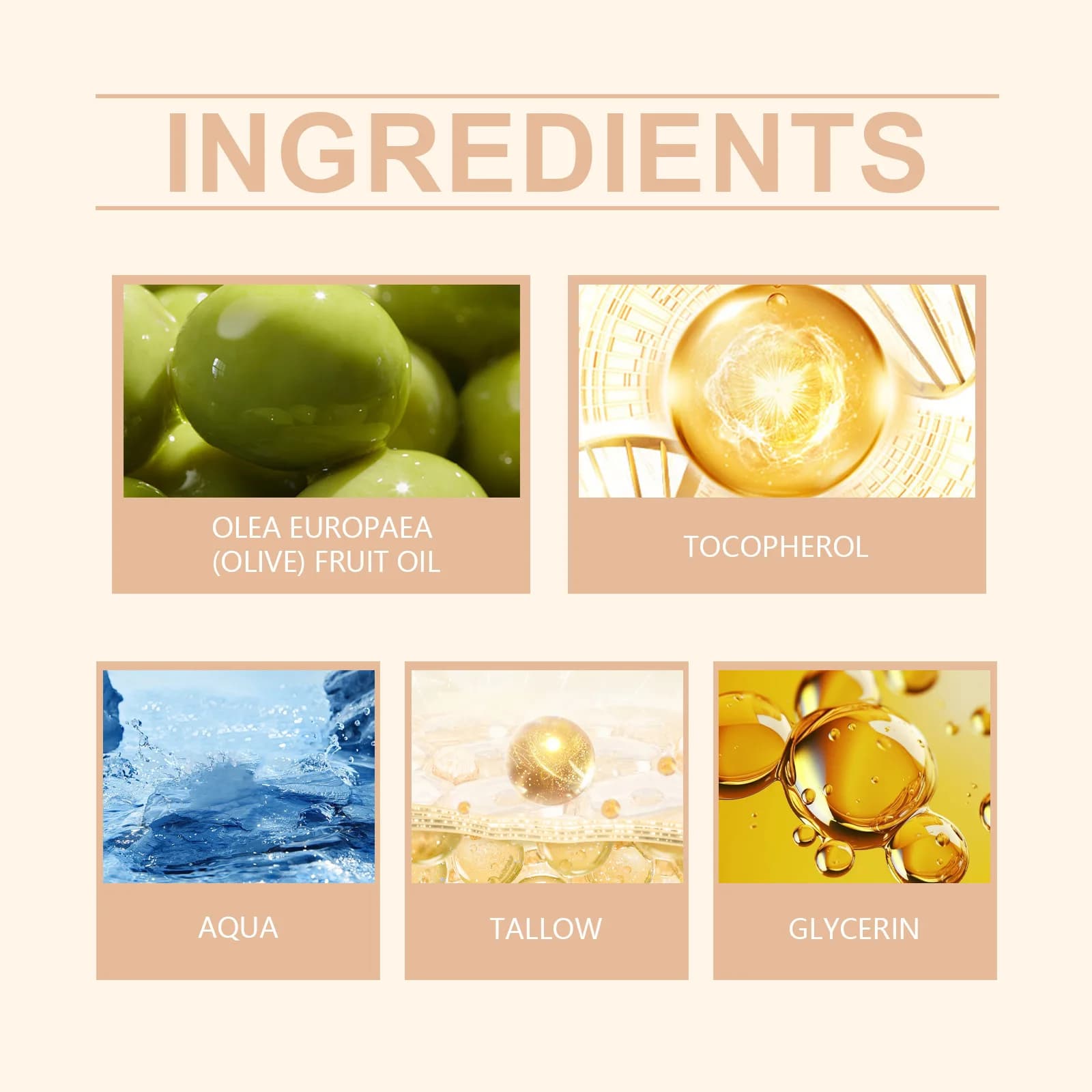Crème hydratante à la graisse de vache, hydrate et nourrit la peau, convient à tous les types de peau pour réparer l'état d'hydratation de la peau