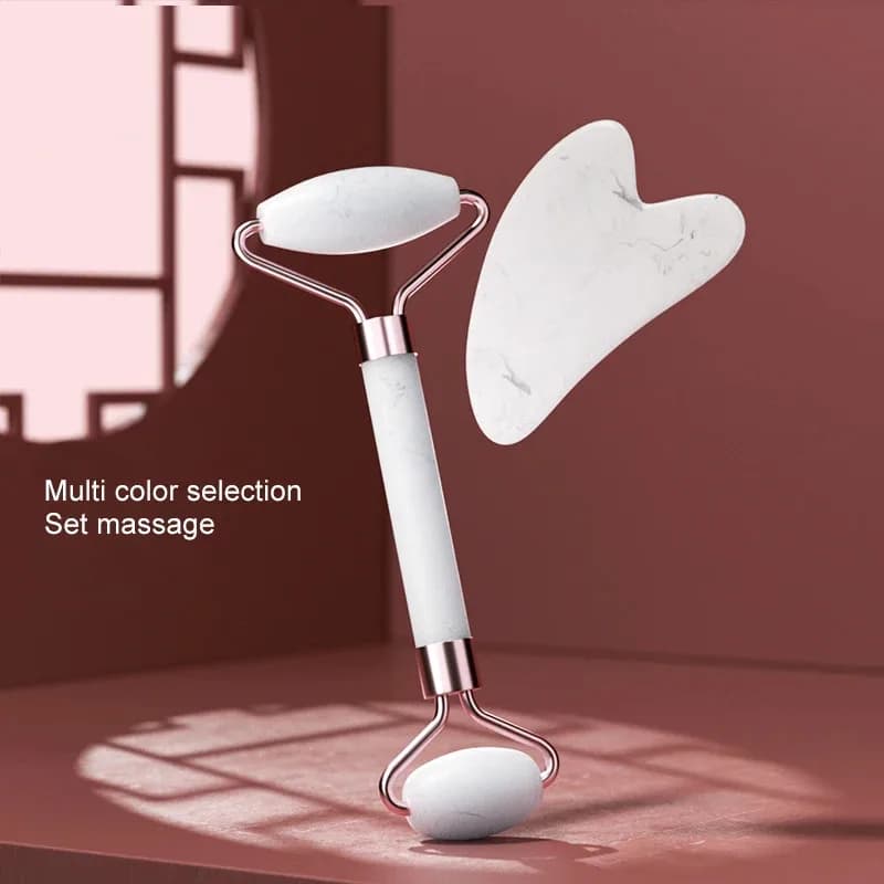 Rouleau pour visage, cou, yeux, résine, instrument de Massage du visage, planche à gratter, soins de santé, beauté musculaire, outils de soins de la peau