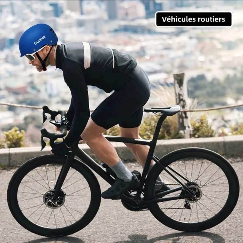 Casque de vélo pour adulte pour vélo, cyclisme, patinage, skateboard, casque de très grande circonférence de la tête L 58-61 cm et XL 61-64 cm