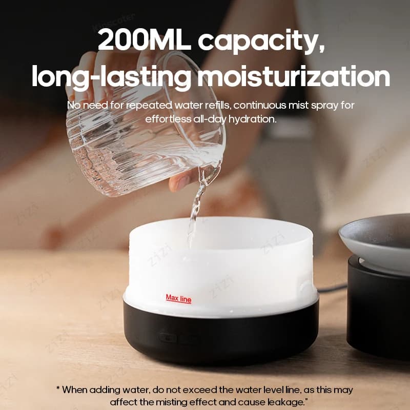 Machine d'aromathérapie à brume de 200ml