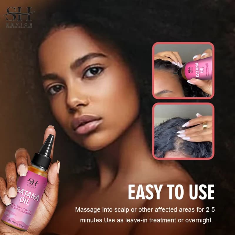 Poupée Batana naturelle pour la croissance des cheveux, huile de batana pure à 100% du Honduras, alopécie, traitement contre la perte de cheveux pour hommes et femmes