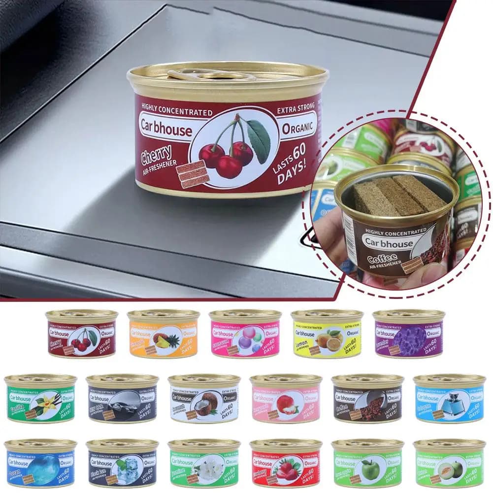 Désodorisants de voiture, parfum, blocs de bois en conserve, saveur de café, longue durée, aromathérapie automobile, fournitures de dépistolet ant de voiture