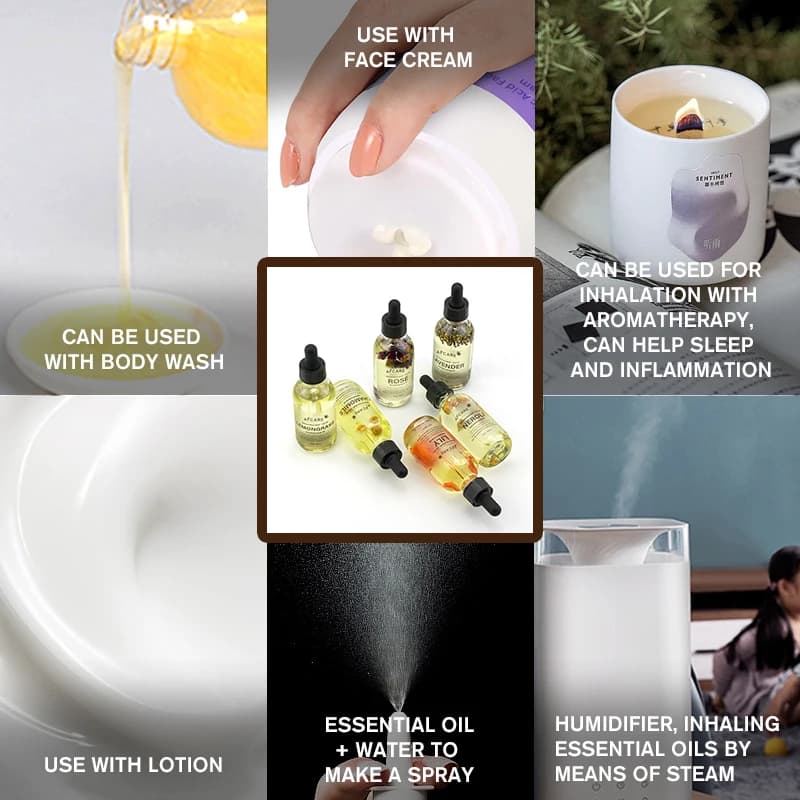 Huile essentielle de romarin biologique 60ml, huile naturelle Pure pour diffuseurs d'aromathérapie, bougie à bricoler soi-même, fabrication de savon