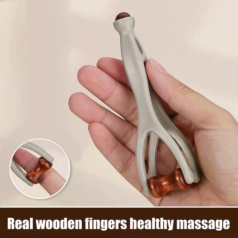 Rouleaux de Massage des points d'acupuncture des articulations des doigts, avec huile essentielle, soulage la Fatigue des doigts, outil de Massage pour l'arthrite, Massage des Points d'acupuncture