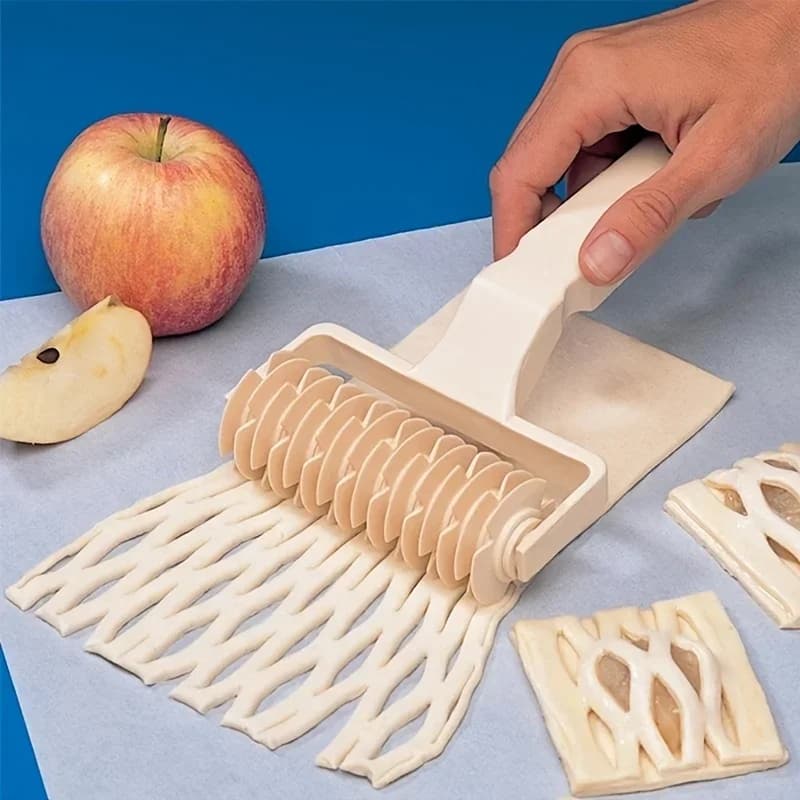 1 pièce, coupe-rouleau de treillis de pâtisserie, rouleau de coupe de pâte à tarte, outils de cuisine à domicile, outils de cuisson