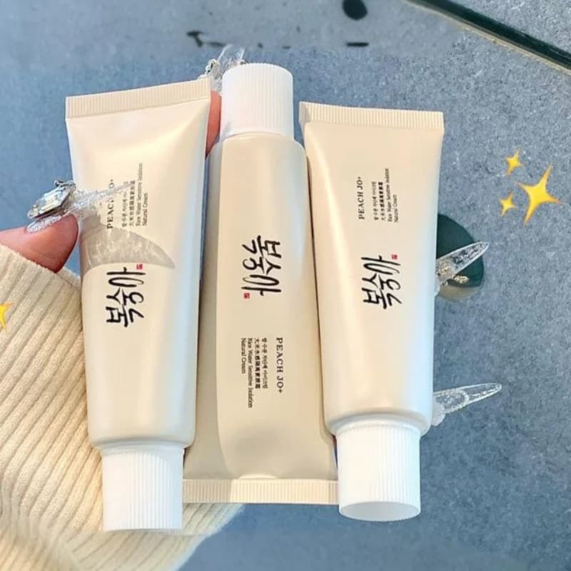 Marque riz à base d'eau apprêt corée du nord crème d'isolation nourrissante durable hydratante 50g crème anti-cernes blanchissante naturelle