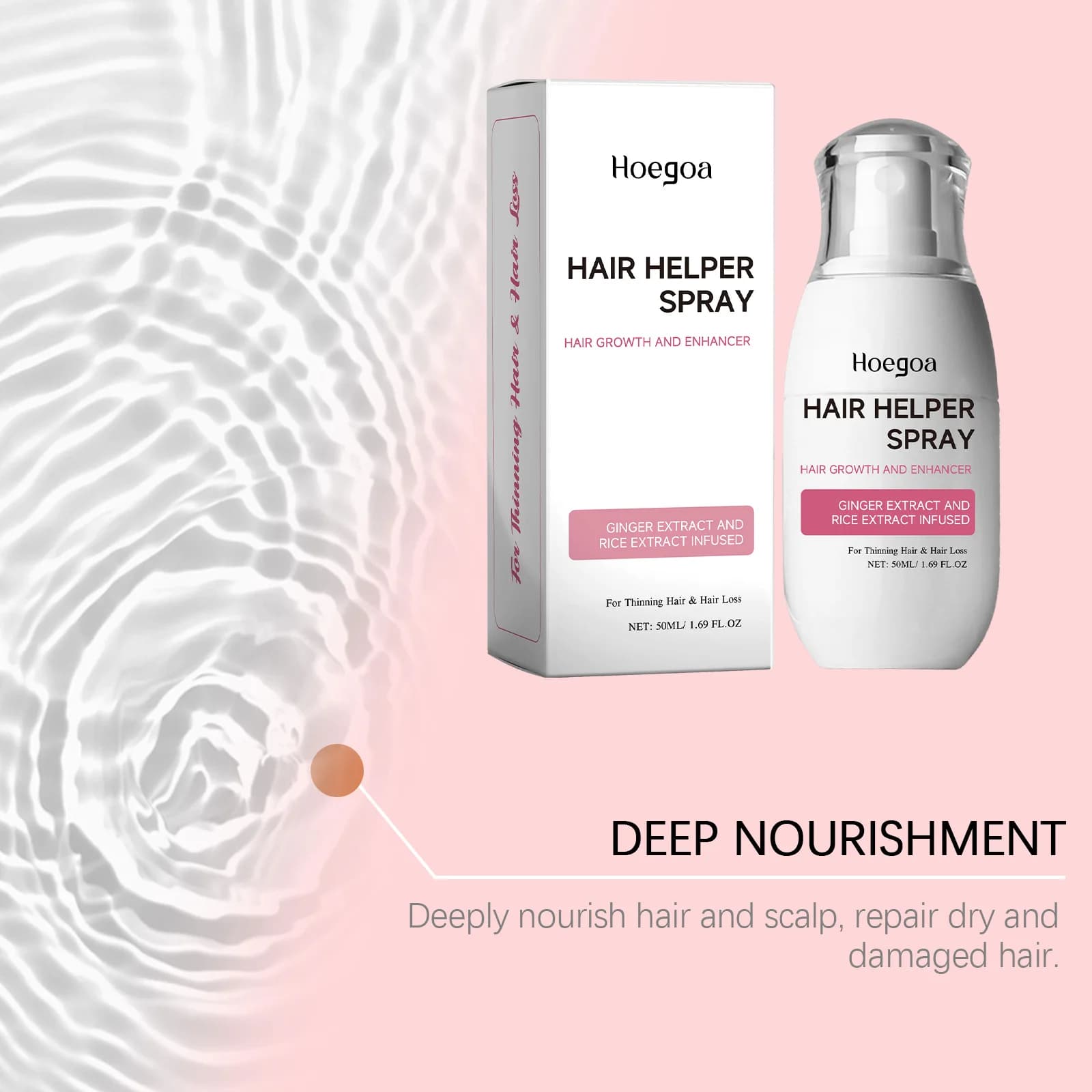 Spray Capillaire Anti-Chute pour Cheveux Fins