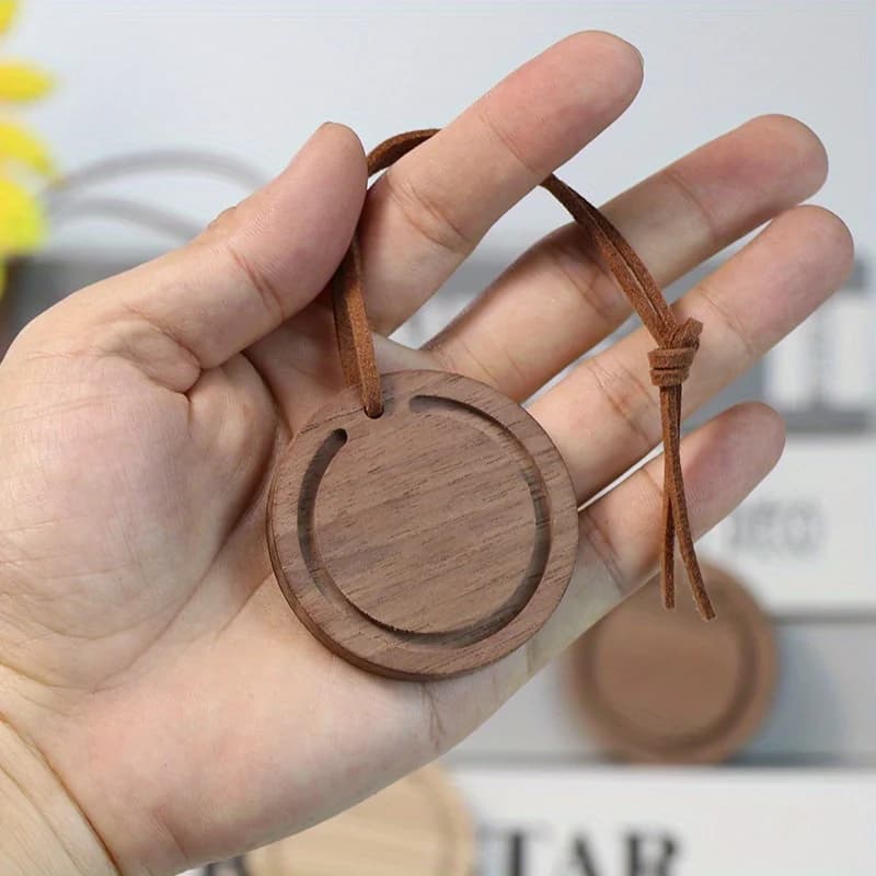 Diffuseur rond en bois de qualité supérieure