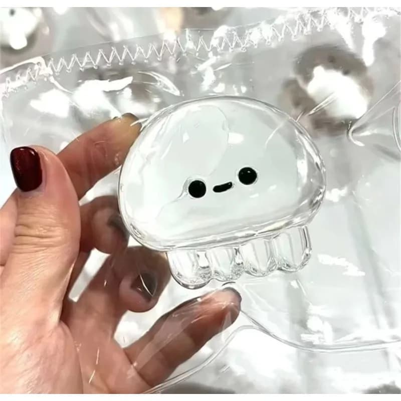 Squishy super doux et super mignon en forme de méduse et d'ours, à remontée lente, anti-stress, décompression sensorielle, cadeau fantaisie pour adultes
