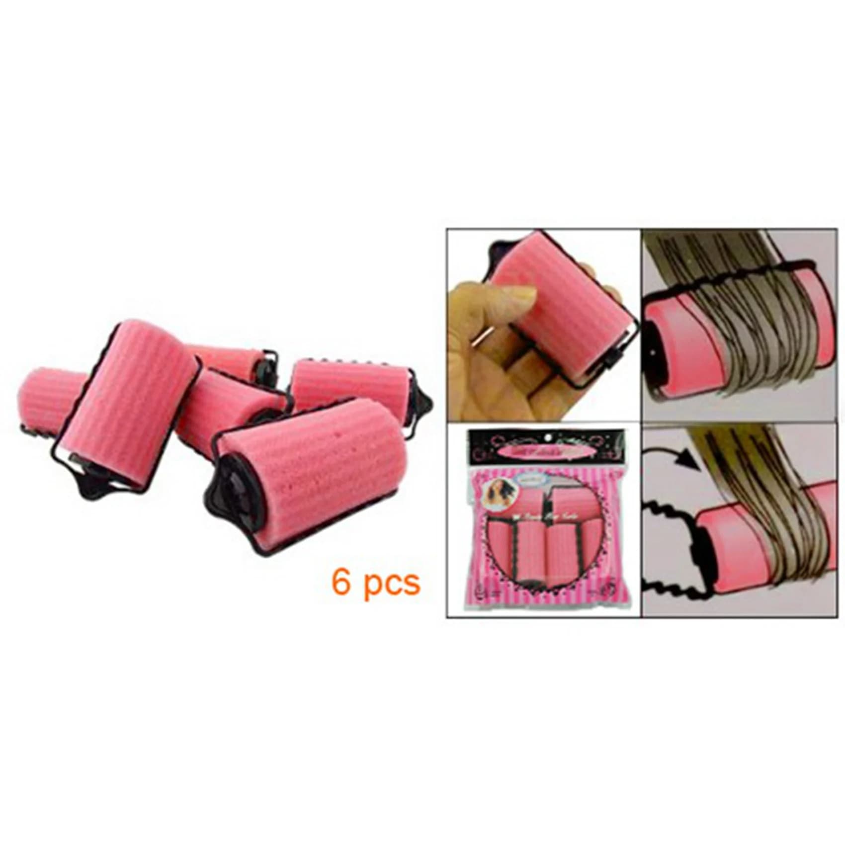SOFT-12 pièces bigoudis magiques en éponge de Style rouleau de soins capillaires pour dames de filles