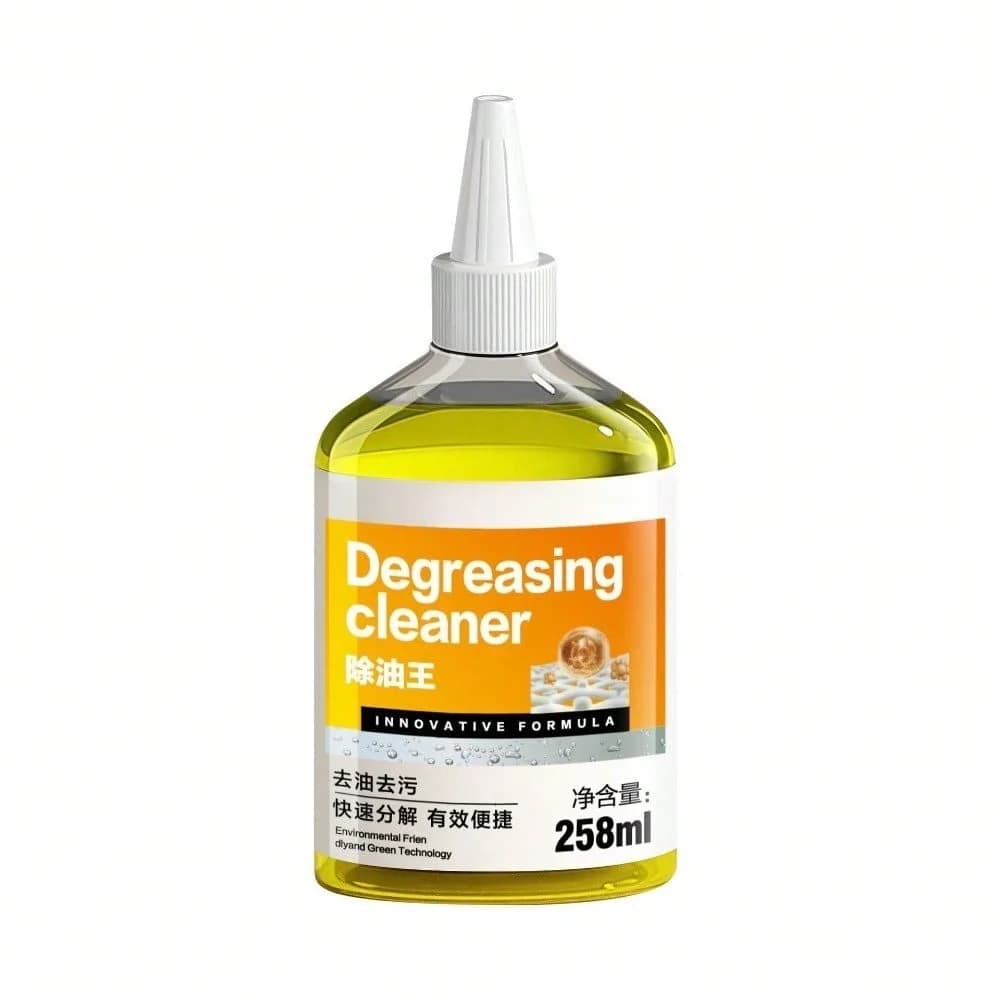 Détachant puissant pour vêtements, nettoyant efficace à action rapide pour les taches de graisse, élimine les taches d'huile tenaces des tissus et