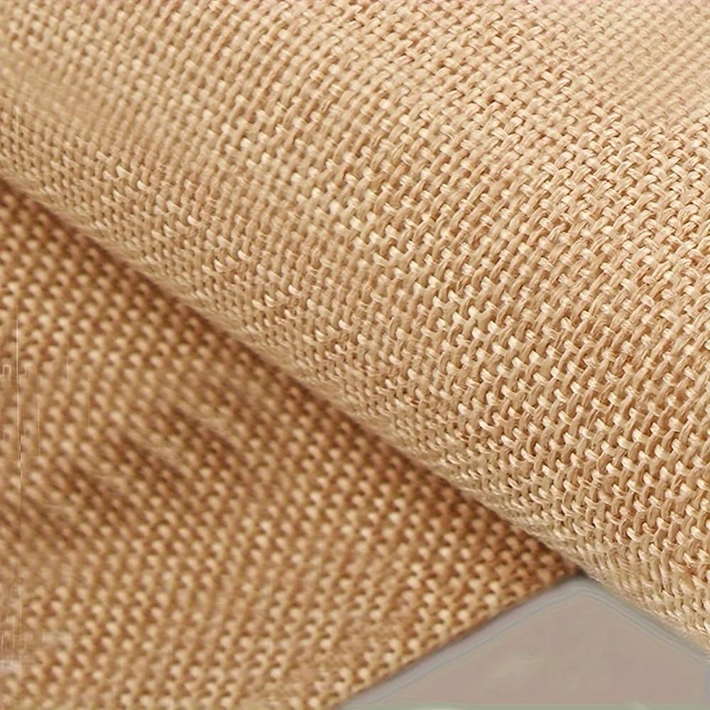 Rouleau de papier de toile de jute auto-adhésif