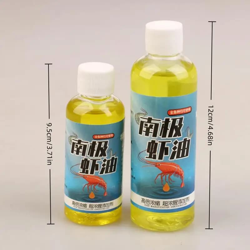 HUA HUA – huile de crevette à Krill antarctique, arôme, fosse de pêche, carpe argentée, atrayant, alimentation à haute teneur en protéines, atrayant de vin pour la pêche
