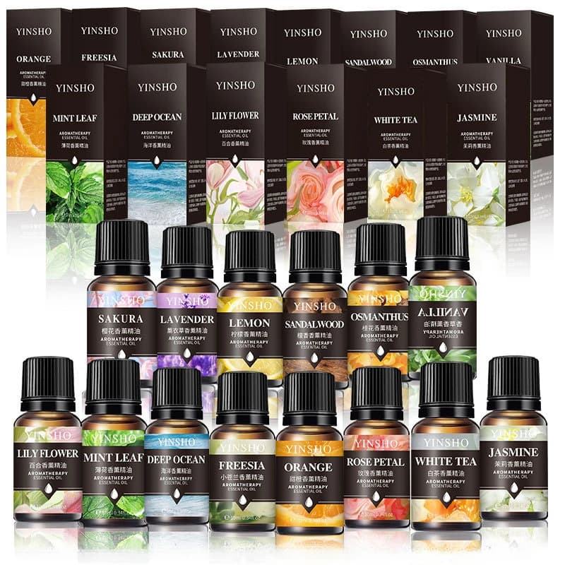 Huile essentielle de voiture 10ml, pour diffuseur d'arôme, humidificateur d'air, soluble dans l'eau, lavande, vanille, désodorisants de voiture, recharge de parfum