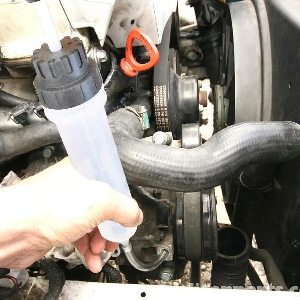 Extracteur de pompe à huile de seringue de voiture, pompe à liquide, évacuateur pour Applications automobiles, changements de liquide de frein automobile, pompe à vide d'huile manuelle