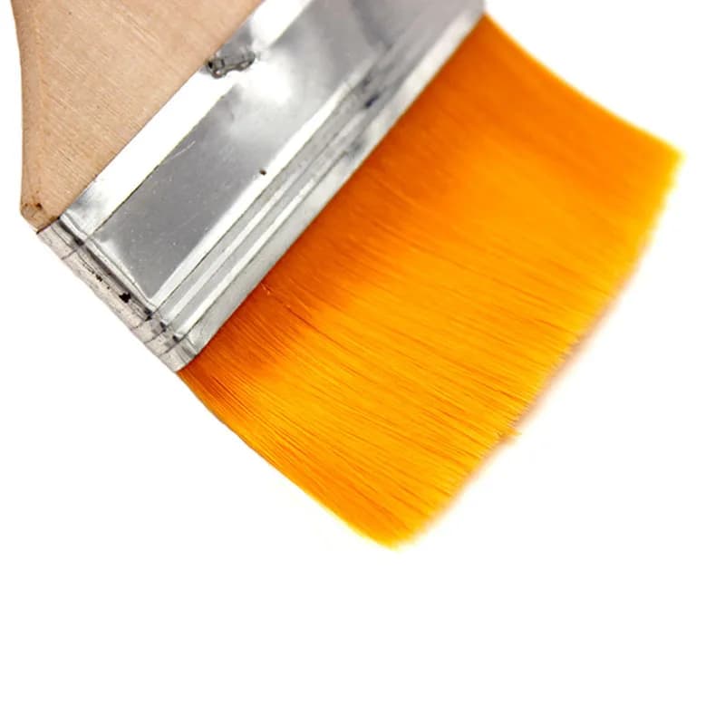 Brosse à récurer les cheveux en nylon, pinceau pour peinture à l'huile, pinceau pour barbecue, art de la peinture, facile à nettoyer, pinceau pour livres en bois, ensemble de 12 pièces