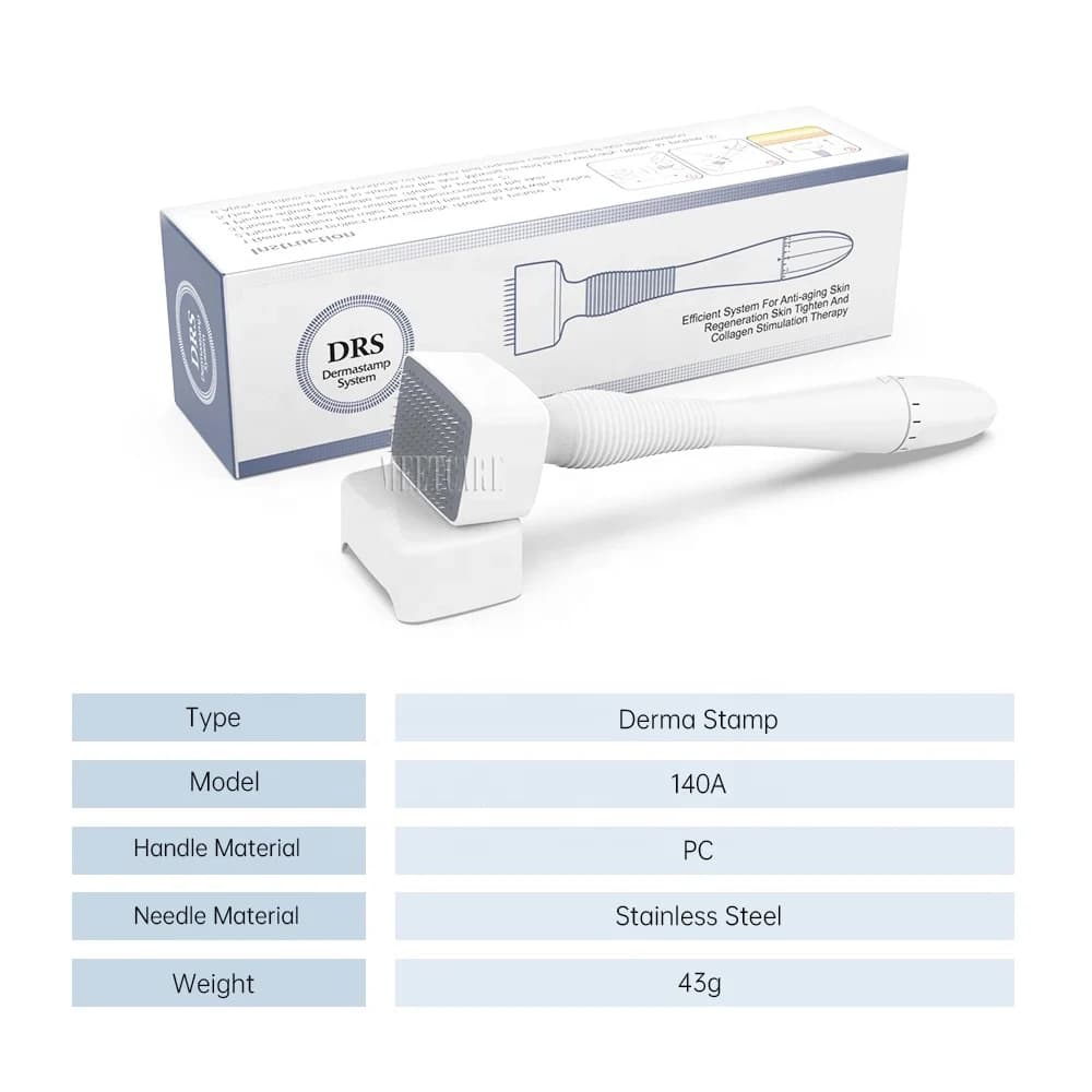 Derma Stamp Roller, Sister illac Microneedle Énergie Derma Roller, Mise en service de l'épilation des marques, Perte de cheveux et cellulite, Original DRSagglomA